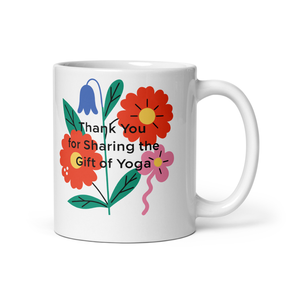 Yoga Teacher Thank You Mug: Gift of Yoga mockup