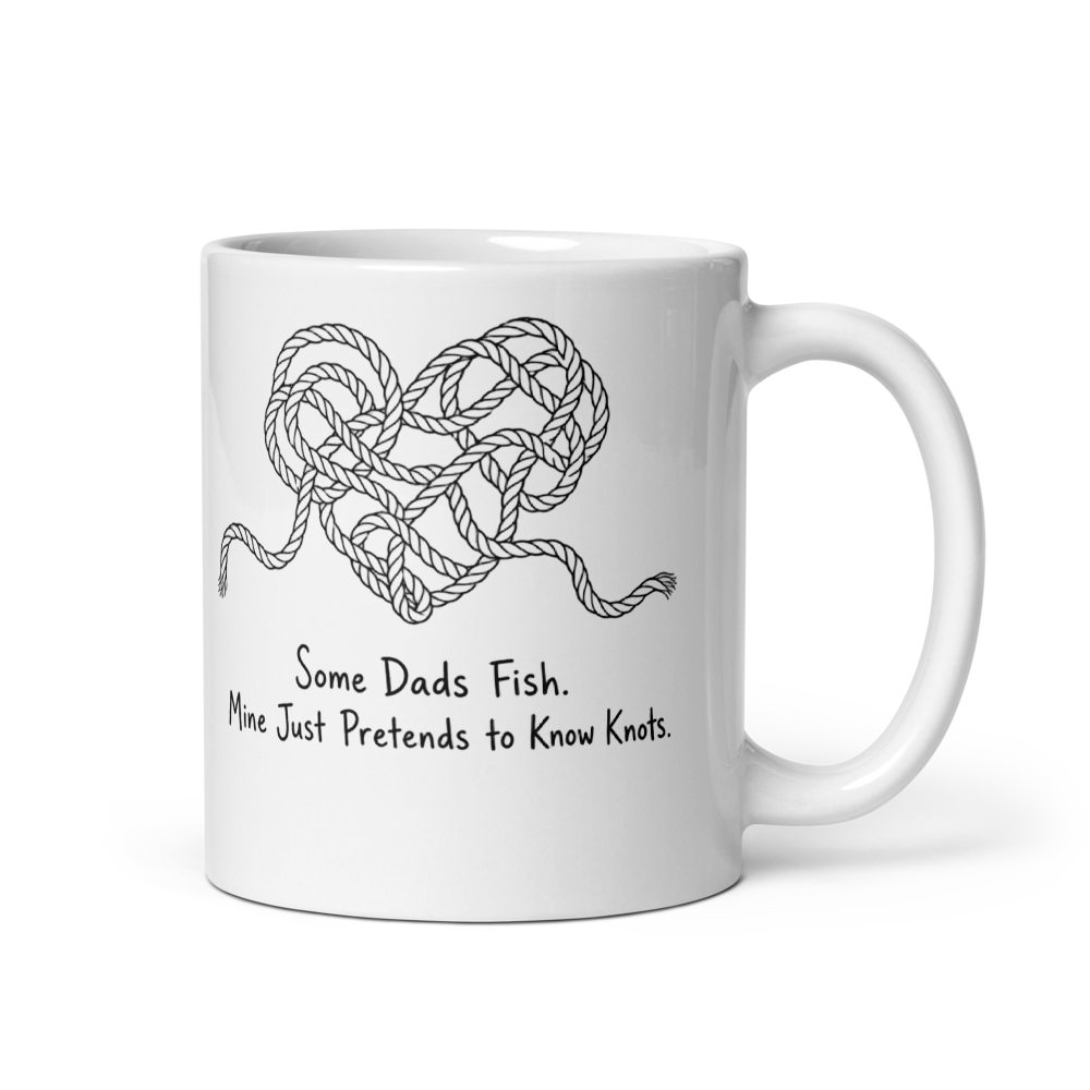 Funny Camping Dad Knot Joke Gift mockup