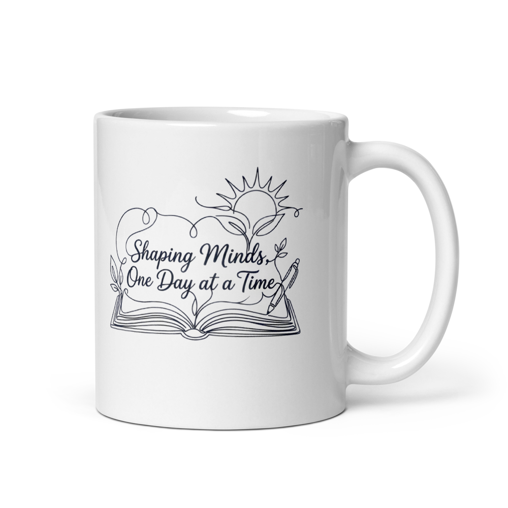 Shaping Minds Teacher Gift Mug | Teacher Appreciation mockup
