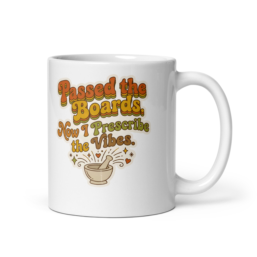Passed the Boards Pharmacist Graduation Mug mockup