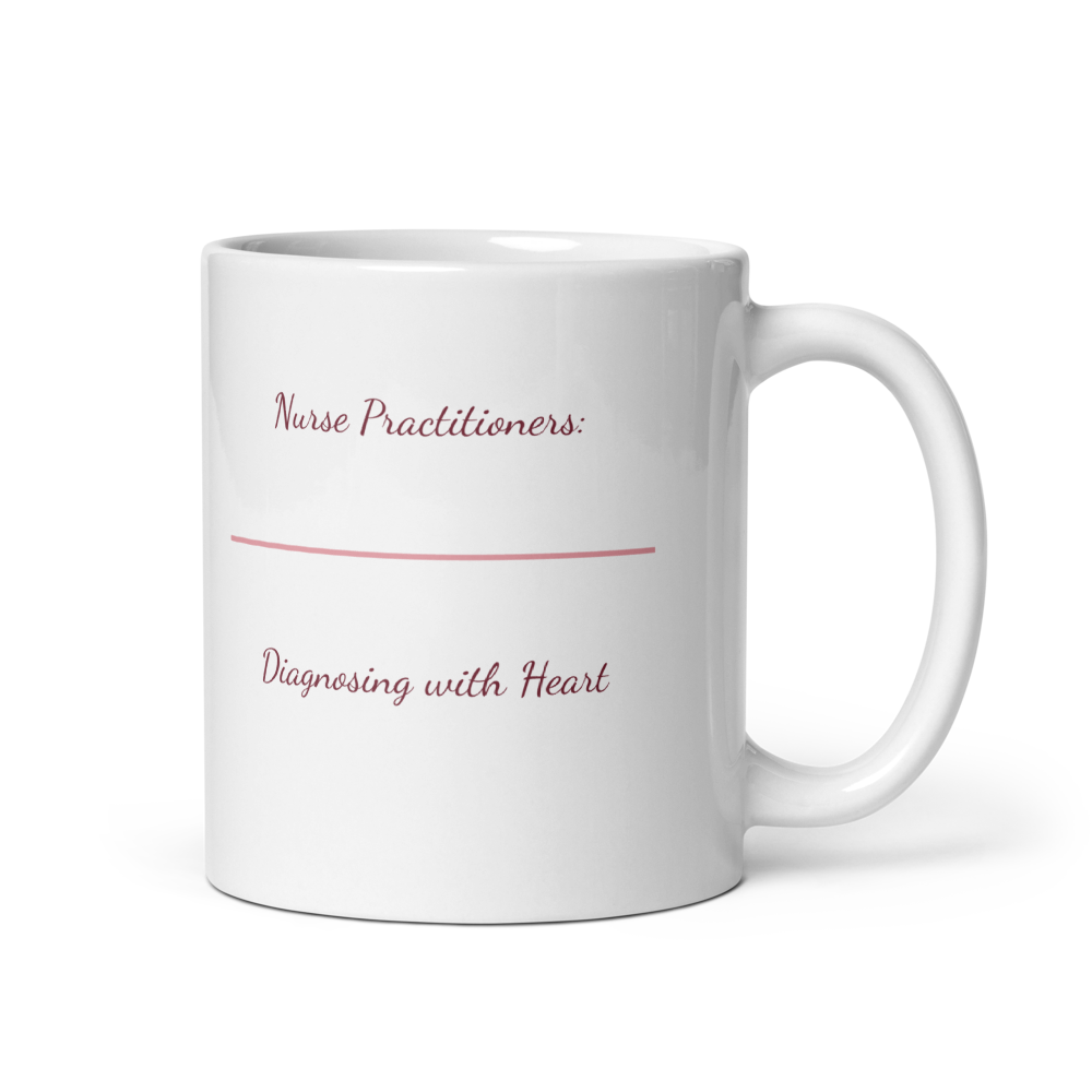 Heartfelt Nurse Practitioner Gift Mug & Tumbler mockup