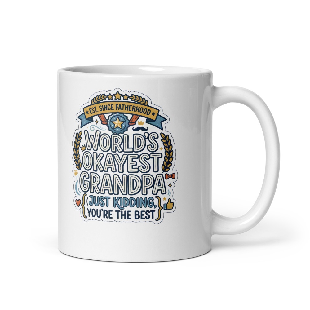 Funny Personalized Grandpa Mug - Best Grandpa Gift mockup